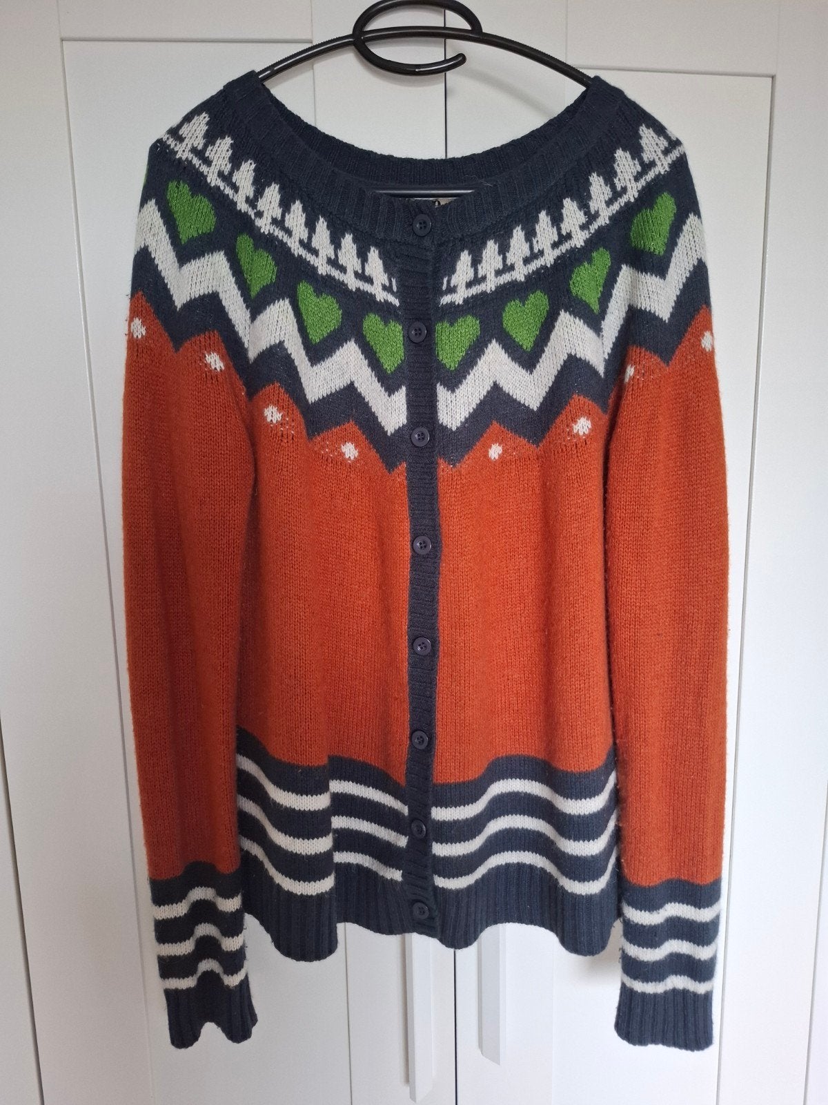 Mooie wollen trui van Danefae, maat S, Kleding | Dames, Oranje, Ophalen of Verzenden, Maat 36 (S), Gedragen