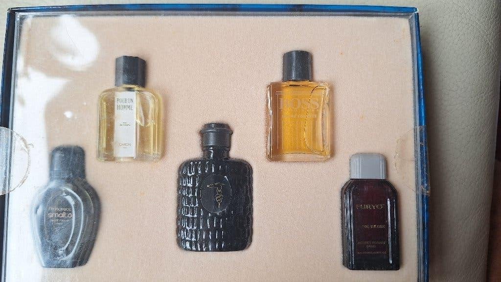 Geschenkdoos met 5 vintage geuren, Ophalen of Verzenden, Nieuw, Miniatuur, Gevuld