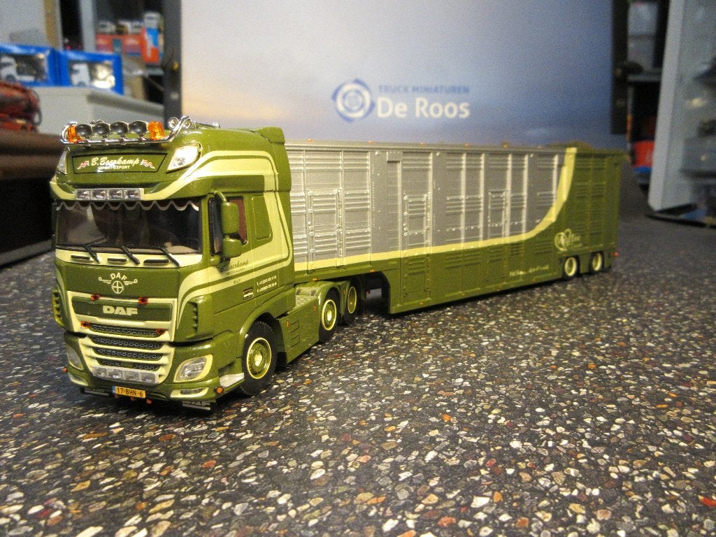 WSI DAF XF 106 Boerkamp met certificaat, Ophalen of Verzenden, Nieuw, Bus of Vrachtwagen, Wsi