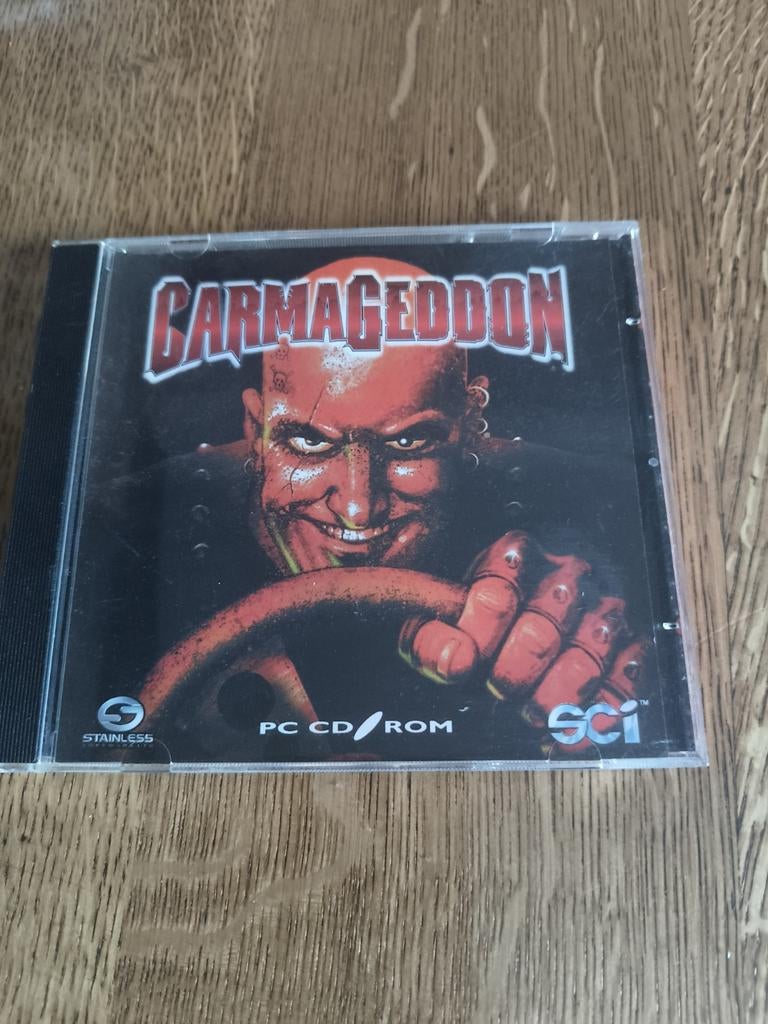 Carmageddon PC CD-ROM - Klassieke Racegame, Spelcomputers en Games, Games | Pc, Ophalen, Gebruikt, Vanaf 18 jaar, 1 speler
