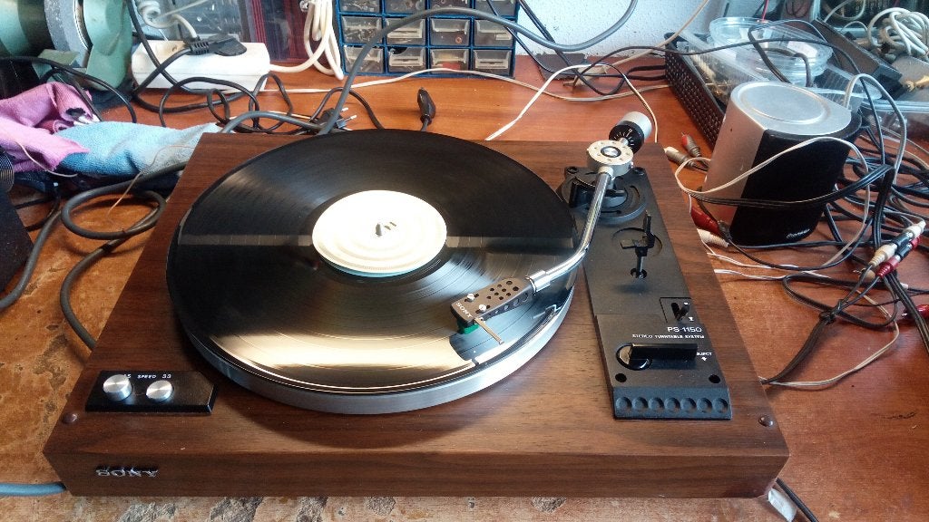 Platenspeler Sony PS 1150 in zeer goede staat., Ophalen of Verzenden, Gebruikt, Platenspeler, Sony