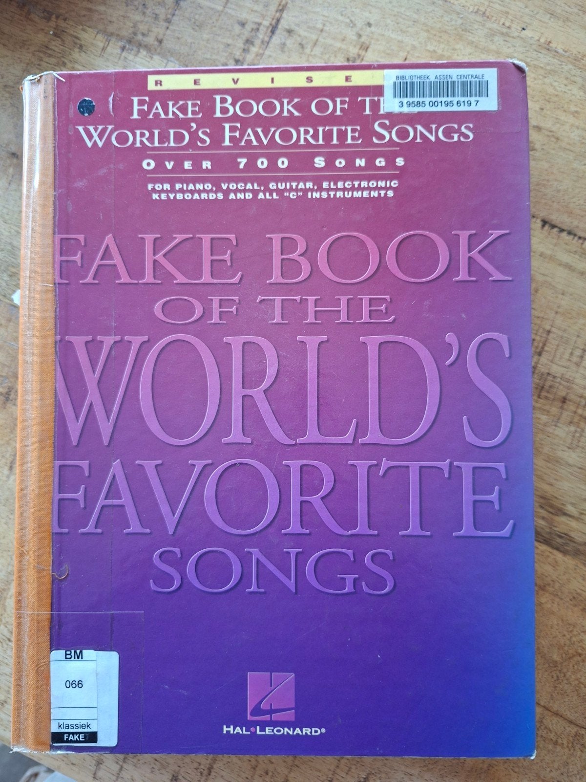 Fake Book of the World's Favorite Songs - Meer dan 700, Gebruikt, Overige genres, Overige soorten, Ophalen of Verzenden