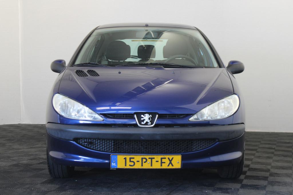 Peugeot 206 1.4 X-Design (bj 2004), Voorwielaandrijving, Stof, 4 cilinders, Blauw