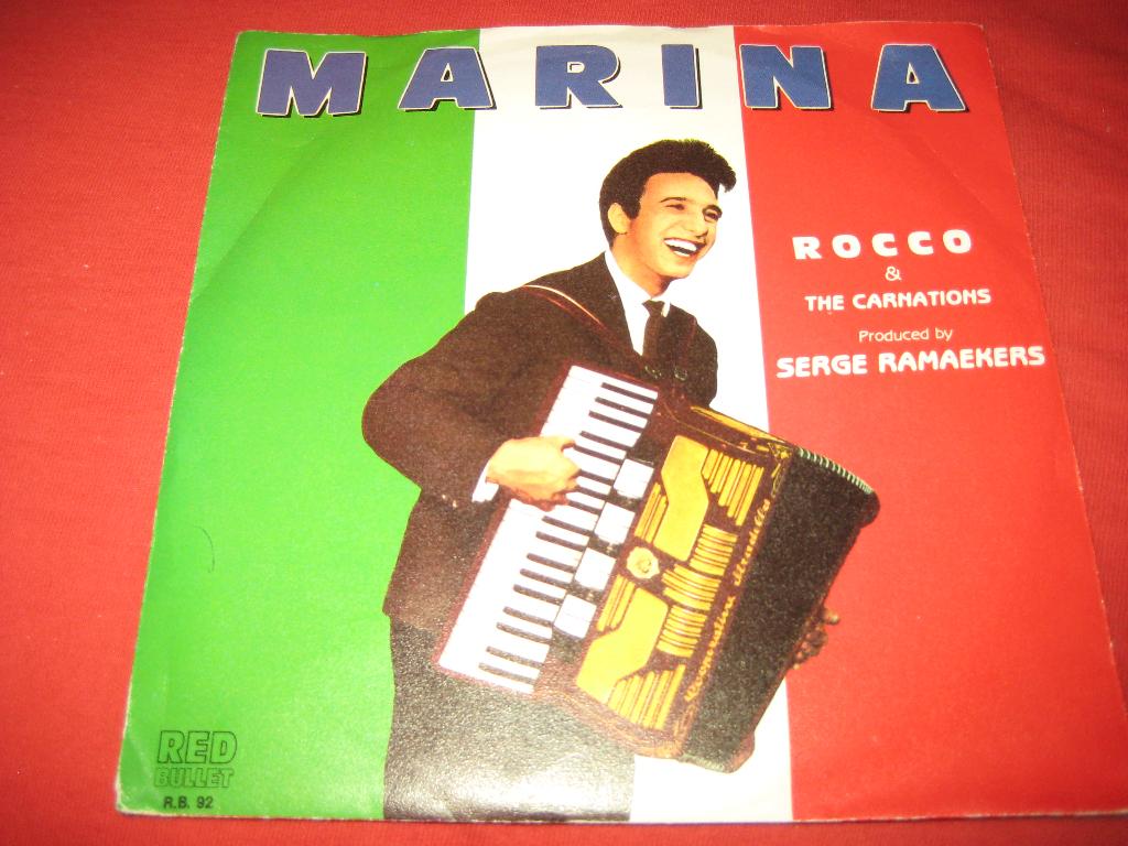 Rocco + The Carnations: Marina, Ophalen of Verzenden, Zo goed als nieuw, Pop, Single