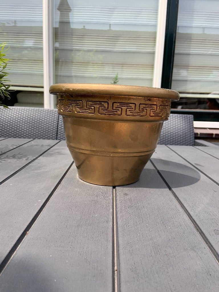 Mooi aardewerk pot voor buiten en binnen €5, Ophalen, Overige materialen, Gebruikt, Minder dan 30 cm