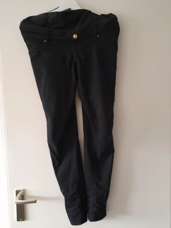 Zwangerschapsbroeken, Kleding | Dames, Positiekleding, Ophalen of Verzenden, Zo goed als nieuw, Zwart, Broek of Spijkerbroek