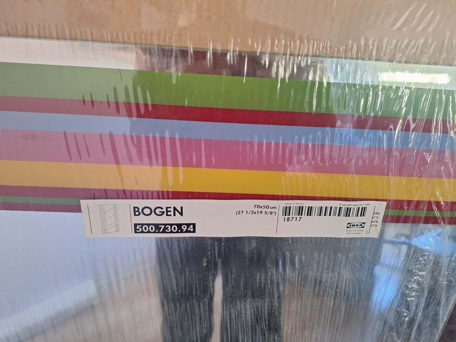 IKEA BOGEN spiegel 70x50 cm, nieuw in verpakking, Ophalen of Verzenden, Nieuw, Rechthoekig, 50 tot 75 cm