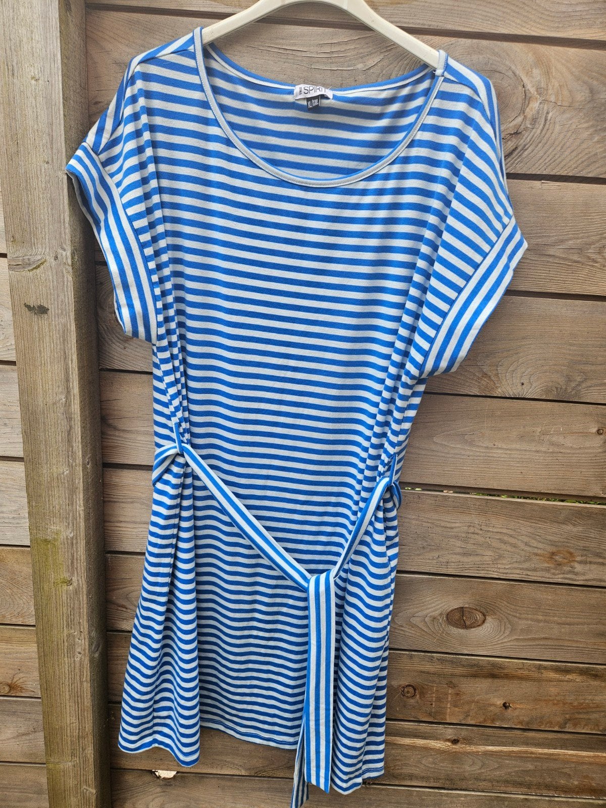 Nieuwe gestreepte jurk True Spirit XL/XXL, Blauw, Maat 46/48 (XL) of groter, Nieuw, Ophalen of Verzenden