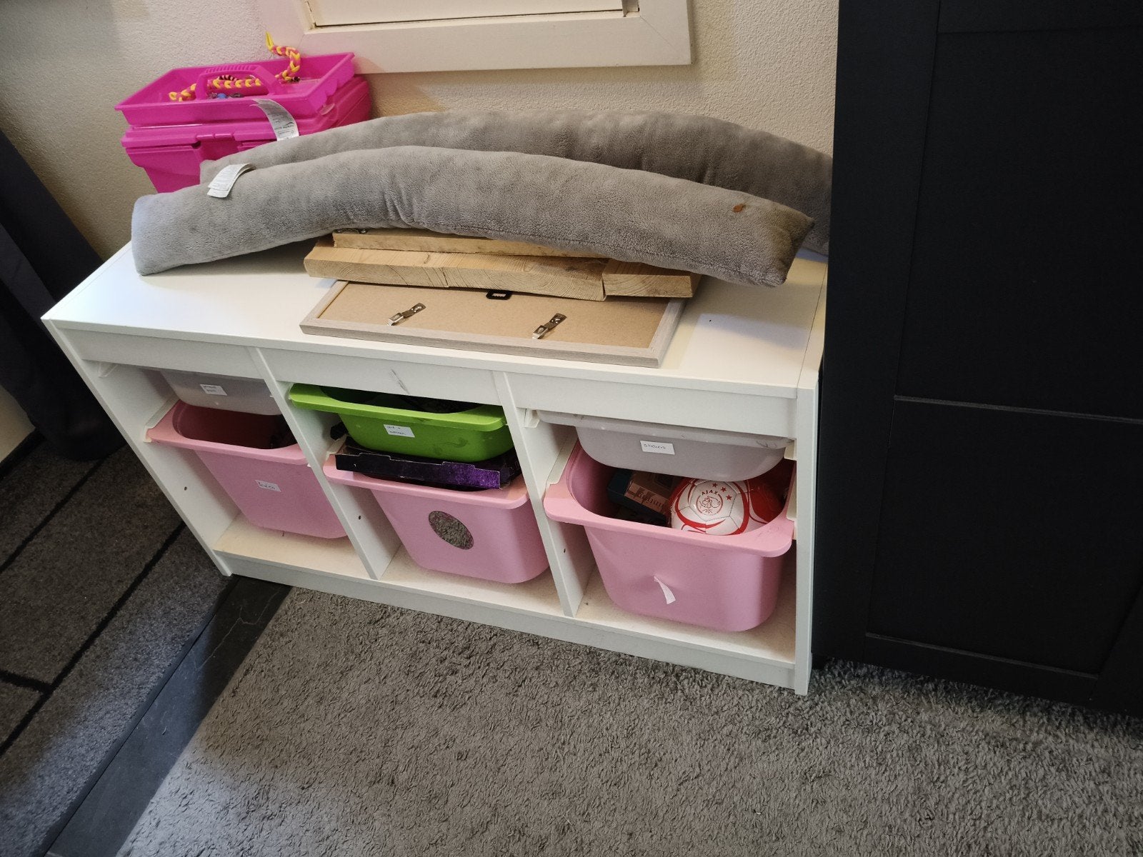 Ikea trofast opbergkast, Ophalen