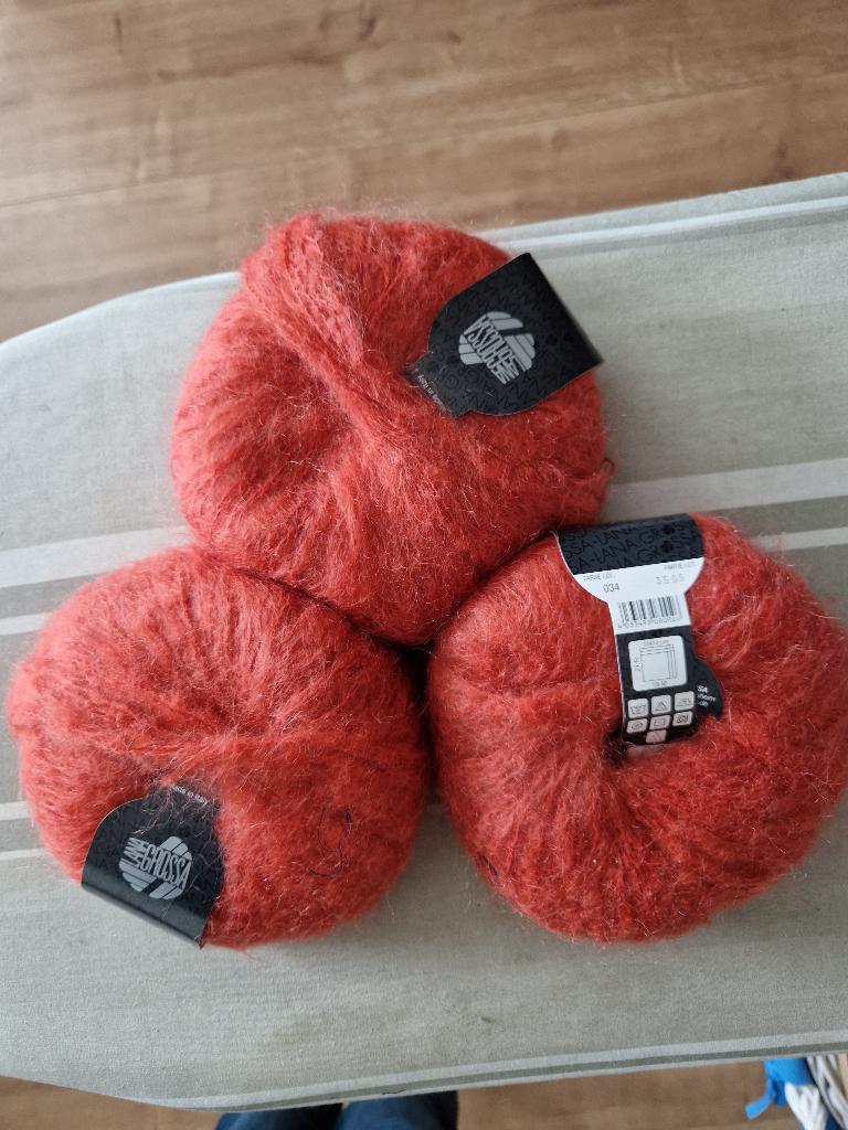 3 Bollen Lana Grossa Babykid, Ophalen of Verzenden, Nieuw, Breien, Wol of Garen