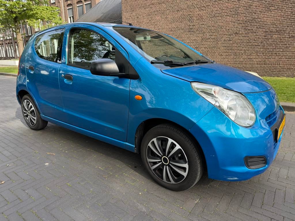 Suzuki Alto 1.0 2011 Blauw 5 drs Airco NW APK, Auto's, Suzuki, Euro 5, 200 kg, Blauw, Metallic lak