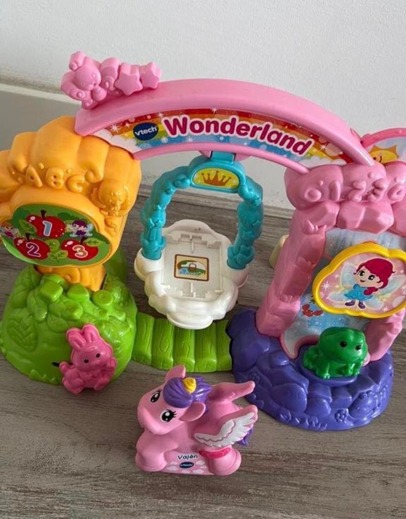 VTech Wonderland speelset met eenhoorn, Ophalen of Verzenden, Gebruikt, 2 tot 4 jaar