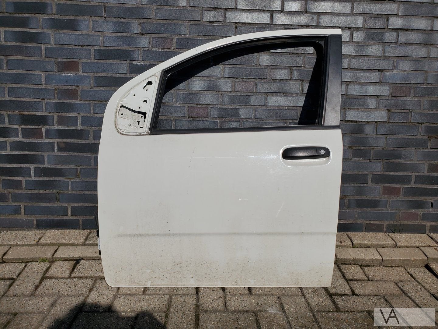 Fiat Panda 2012 -2020 deur portier links voor wit schadevrij, Gebruikt, -, Deur, -