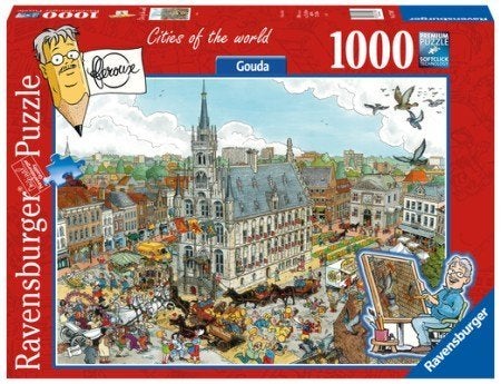 Ravensburger: Fleroux: Gouda 1000 stukjes, Ophalen of Verzenden, 500 t/m 1500 stukjes, Nieuw, Legpuzzel