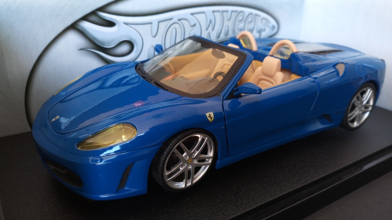 Ferrari F430 Spider 1:18 Hot Wheels Pol, Auto, Verzenden, ., Nieuw