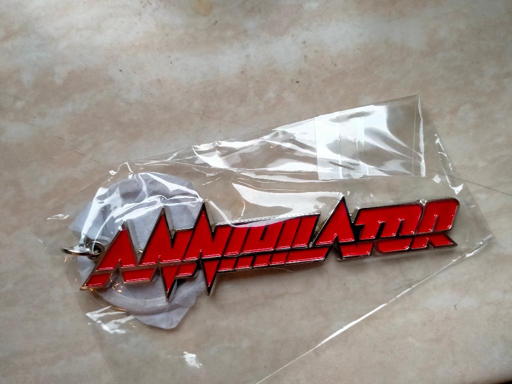 Annihilator thrashmetal metal sleutelhanger band muziek, Verzenden, Nieuw