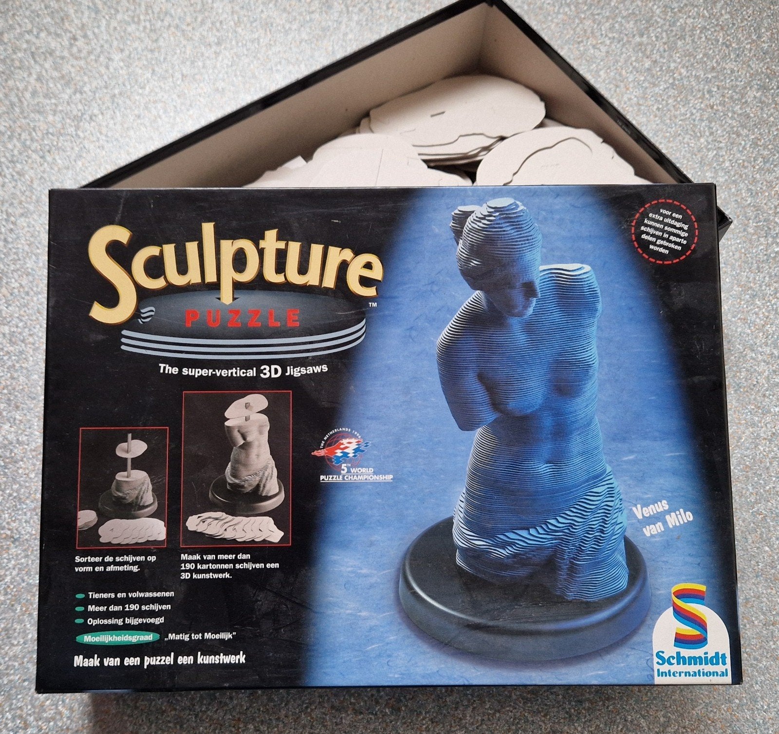 Sculpture Puzzle Venus van Milo - 3D Jigsaw, Ophalen of Verzenden, Meer dan 50 stukjes, Gebruikt, 6 jaar of ouder