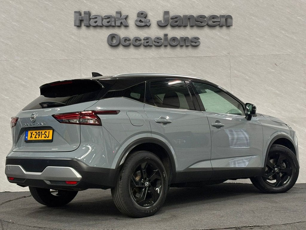 Nissan Qashqai 1.3 MHEV Xtronic Business Executive Pano, Auto's, Nissan, Euro 6, Leder, Hybride Elektrisch/Benzine, Qashqai