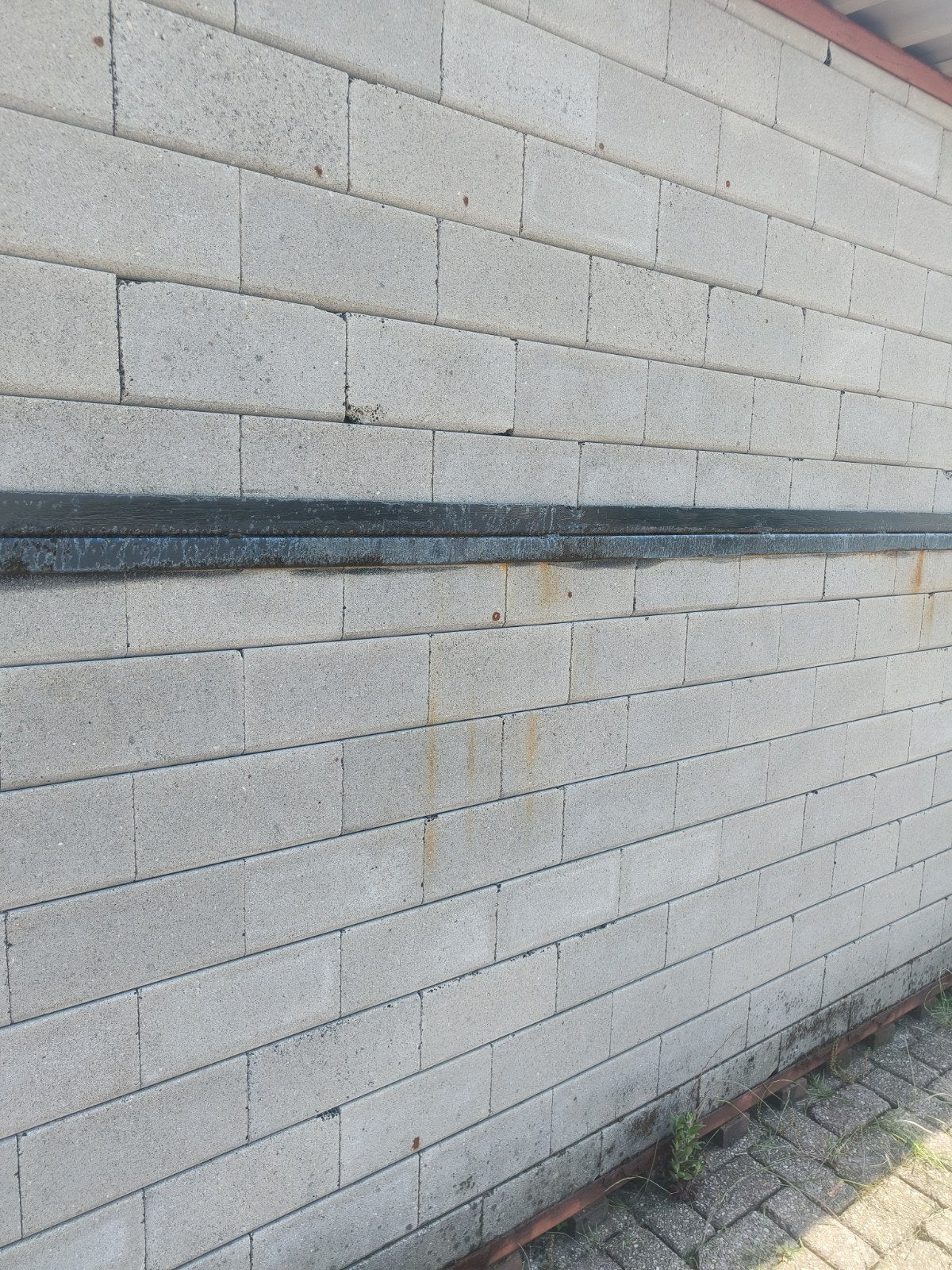 Betonblokken voor muur, schuur of tuinhuis, Doe-het-zelf en Verbouw, Metselstenen, Ophalen
