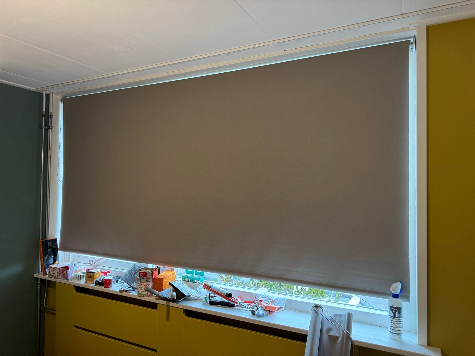 Veneta Classic Rolgordijn Taupe 267x146 cm - Nieuw, Ophalen, Overige merken, Bruin, Nieuw