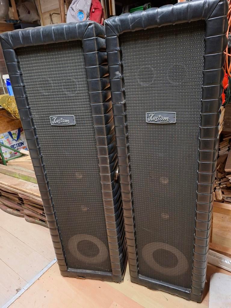 Paar podium speakers, Ophalen, Gebruikt, Overige typen, Overige merken