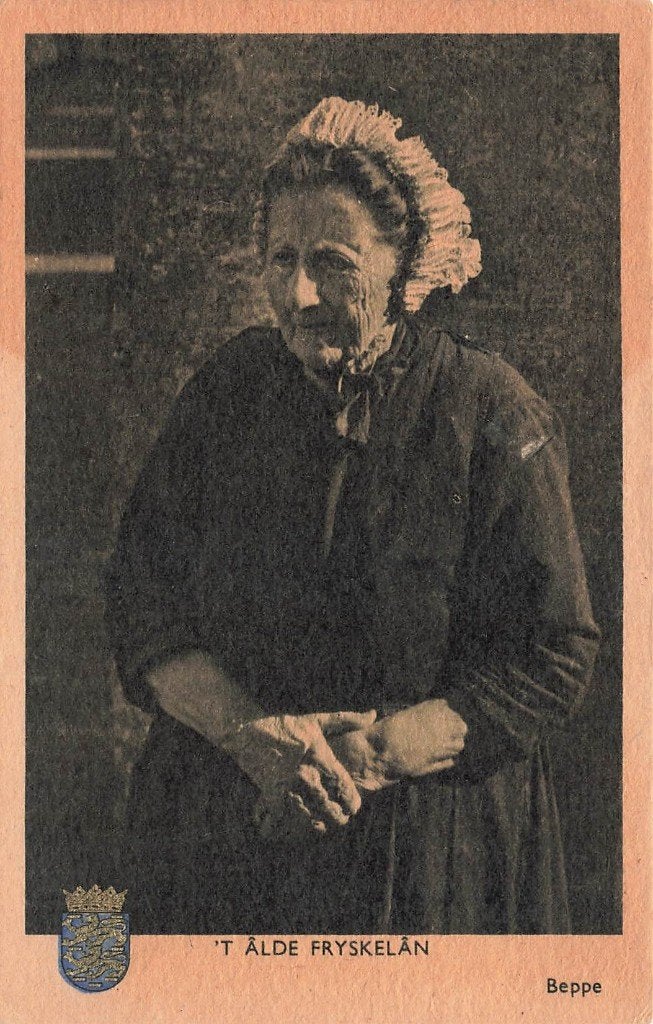 't âlde Fryskelân, Beppe, Verzamelen, Ophalen of Verzenden, 1940 tot 1960, Ongelopen, Friesland