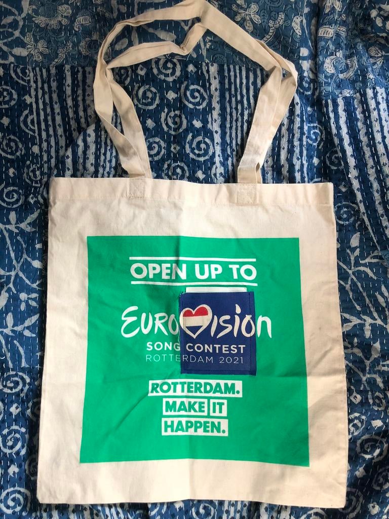 Eurovision songcontest tote bag, Ophalen, Zo goed als nieuw, Overige merken