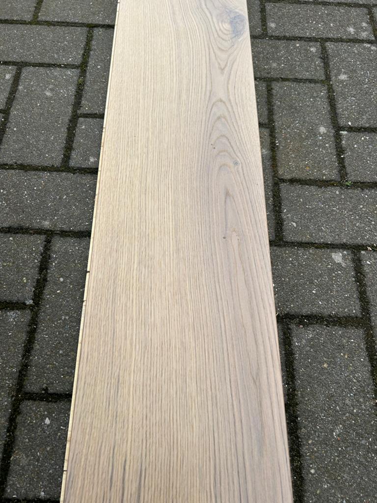 Restpartij eiken parket (15 m2), Doe-het-zelf en Verbouw, Vloerdelen en Plavuizen, Zo goed als nieuw, 10 m² of meer, 10 tot 30 cm