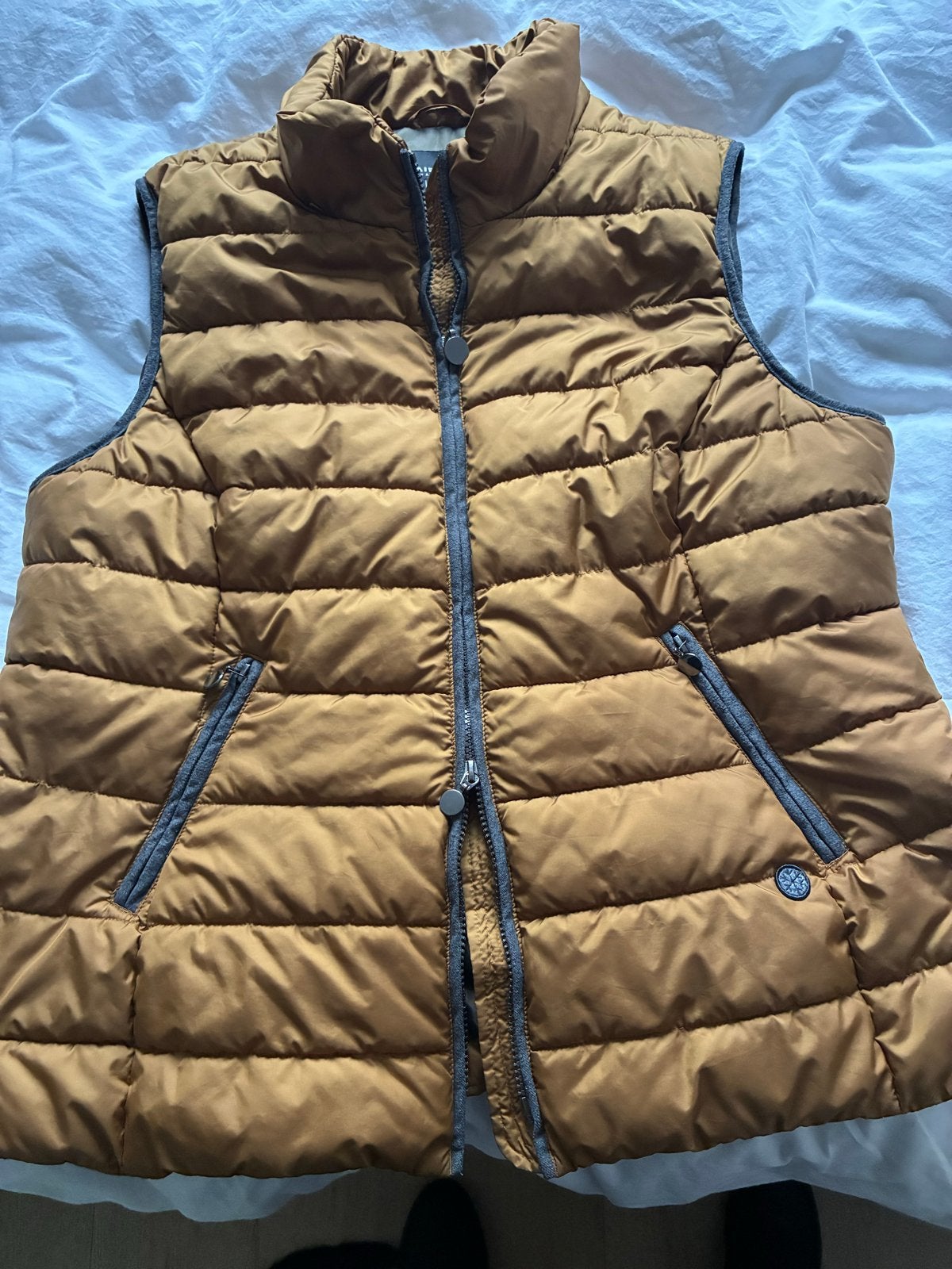 Taifun Kwaliteit dames Bodywarmer - 42, Kleding | Dames, Ophalen of Verzenden, Zo goed als nieuw, Maat 42/44 (L), Bruin
