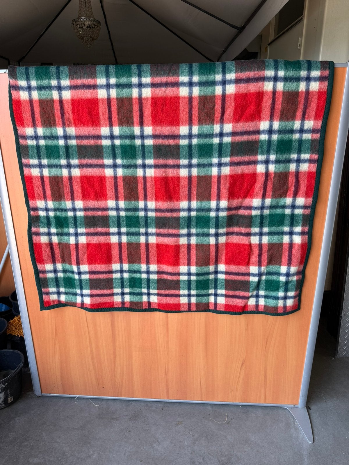 Mooie wollen deken 1.40x2.00, Gebruikt, Wol, 200 cm, 140 cm