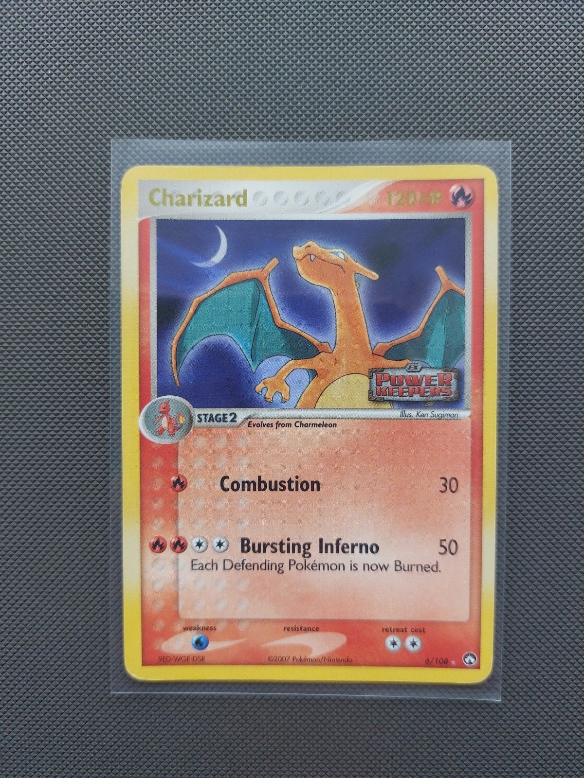 Charizard EX Power Keepers stamped reverse holo 6/108, Ophalen of Verzenden