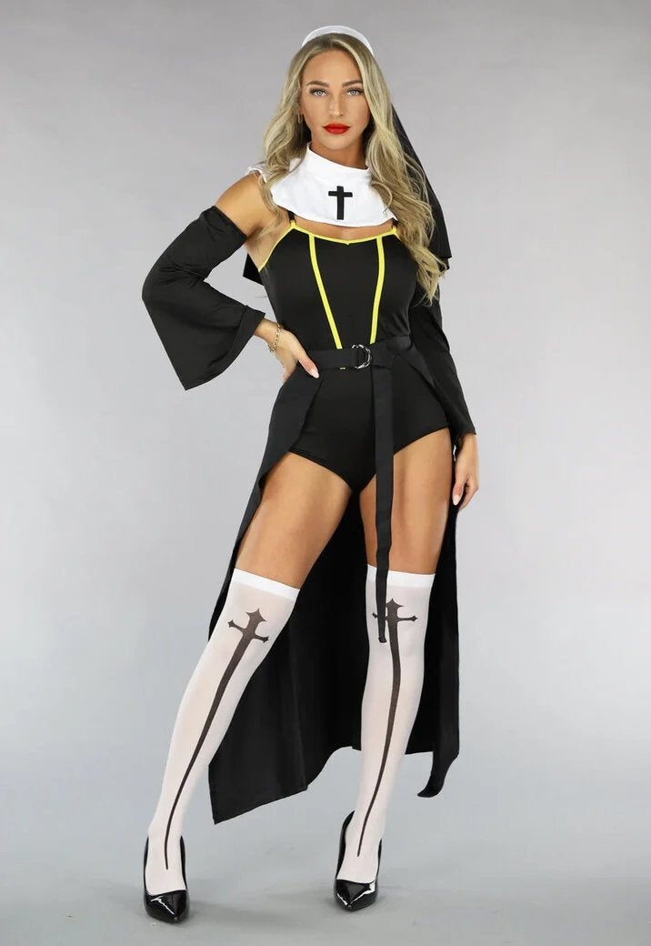 Sexy Nonnen Halloween Kostuum – Maat M/L – Nieuw, Ophalen of Verzenden, Nieuw