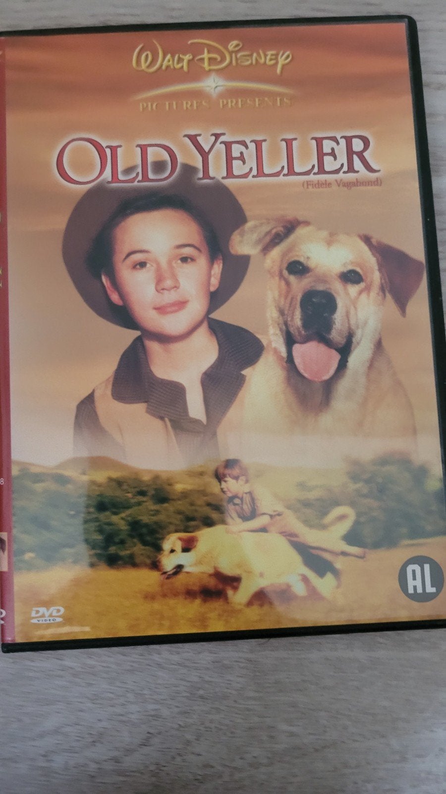 old yeller disney dvd, Alle leeftijden, Ophalen of Verzenden, Zo goed als nieuw