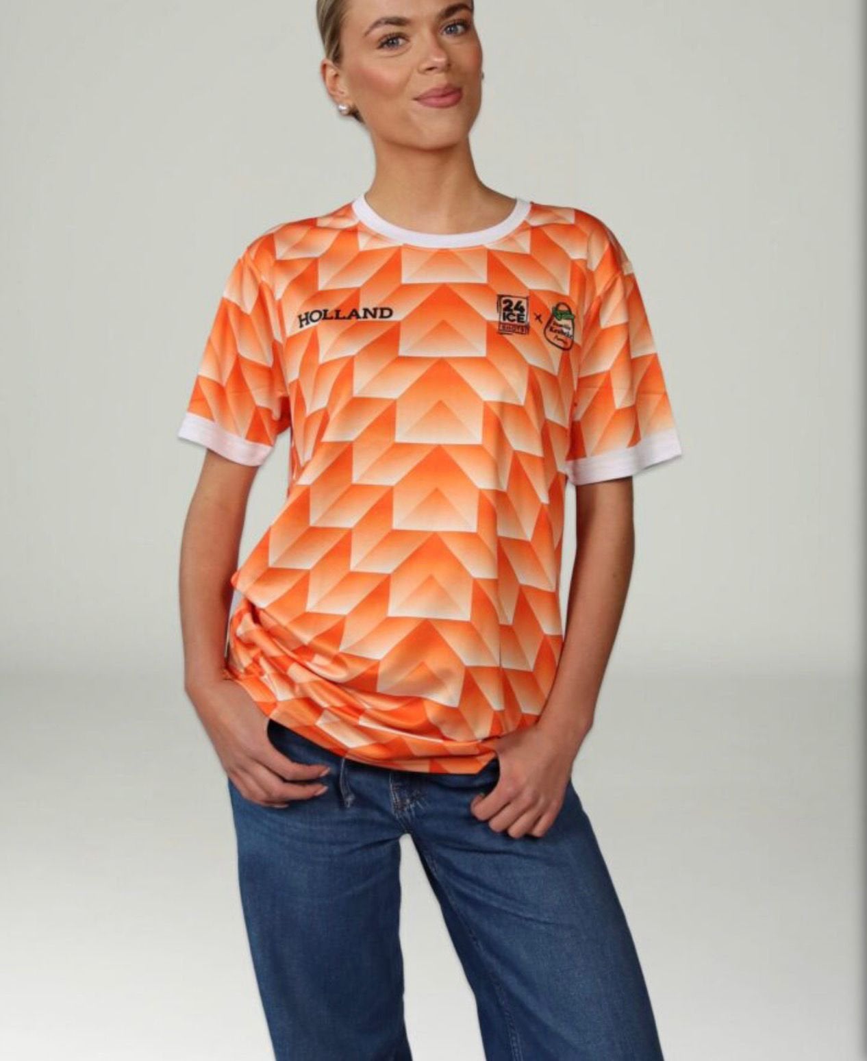 WK T-shirt 24ice X Kesbeke maat M, Ophalen of Verzenden, Zo goed als nieuw, Shirt