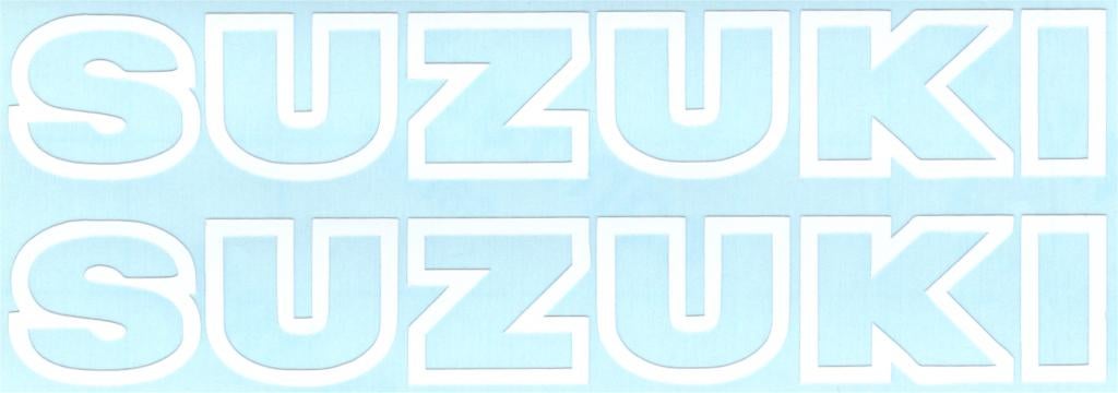 Suzuki sticker set #18, Motoren, Accessoires | Stickers, Verzenden