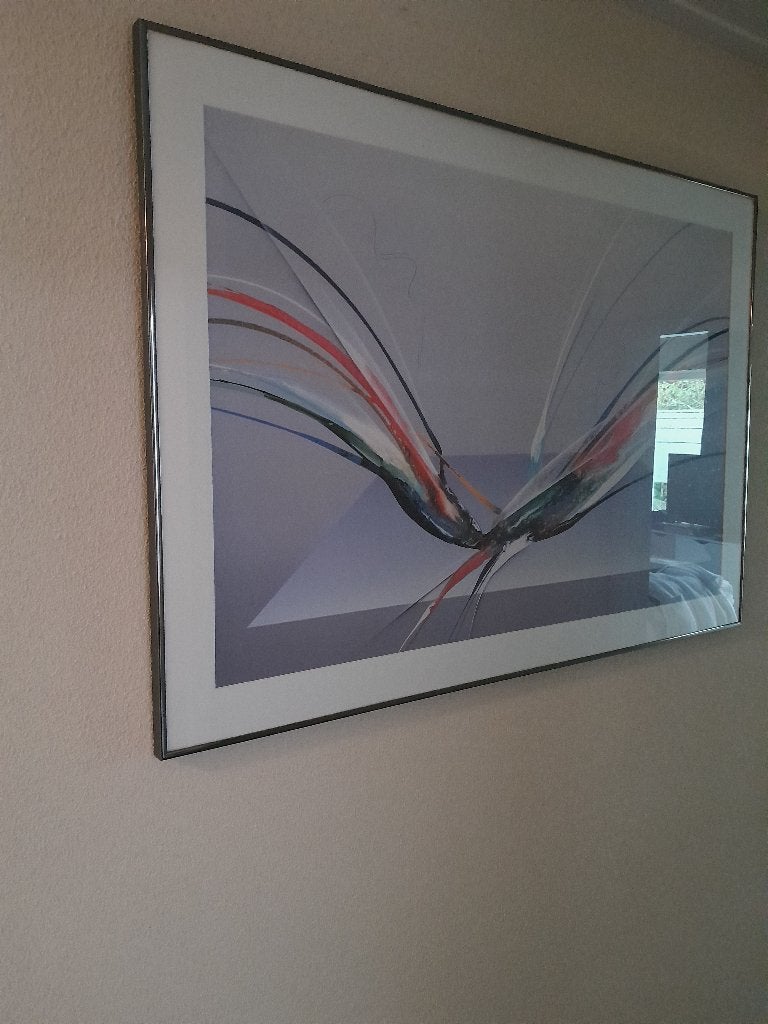 Ingelijst Abstracte Poster, Ophalen of Verzenden