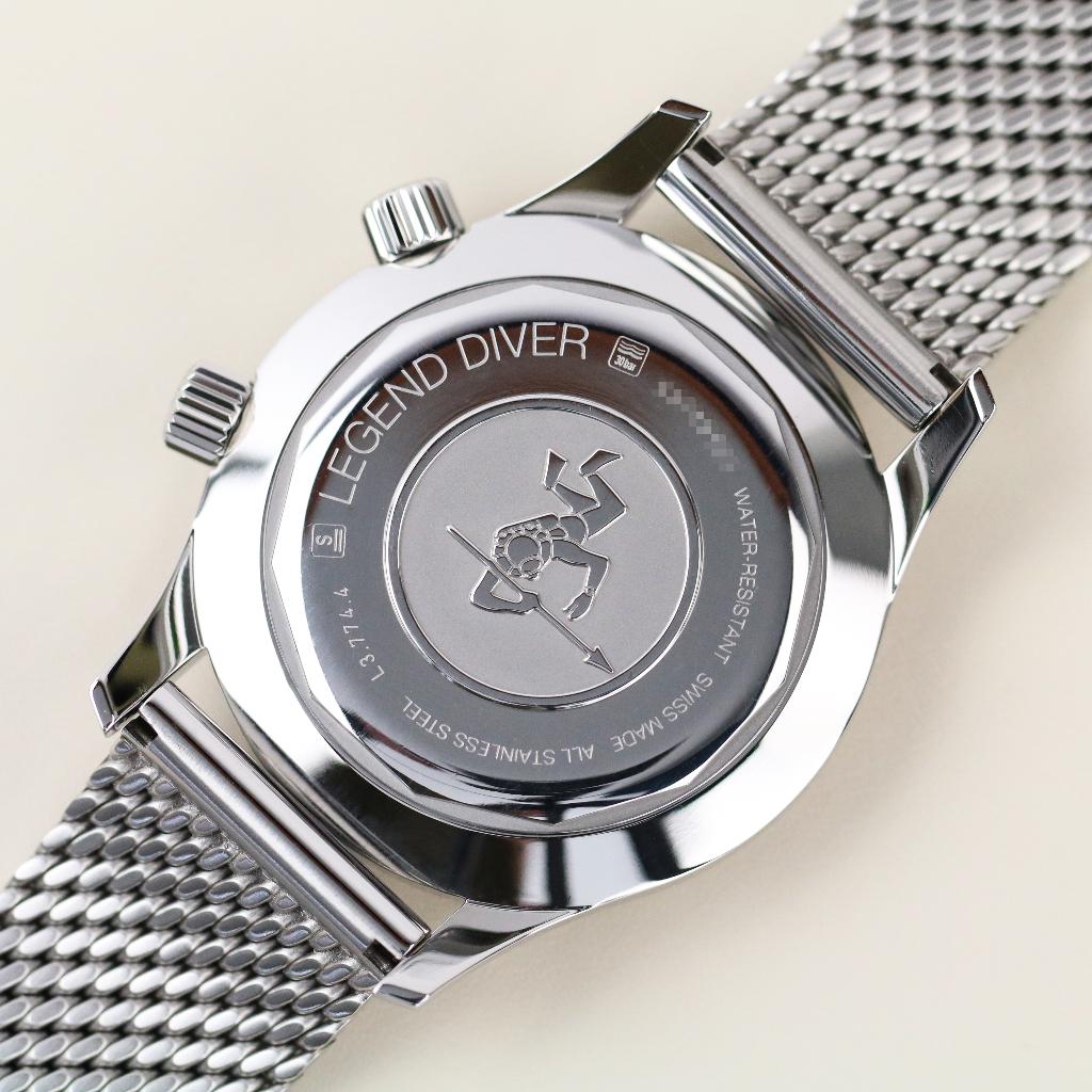 Longines Legend Diver 42 (Zeer goed/ 2021), Overige merken, Staal, Staal, Polshorloge