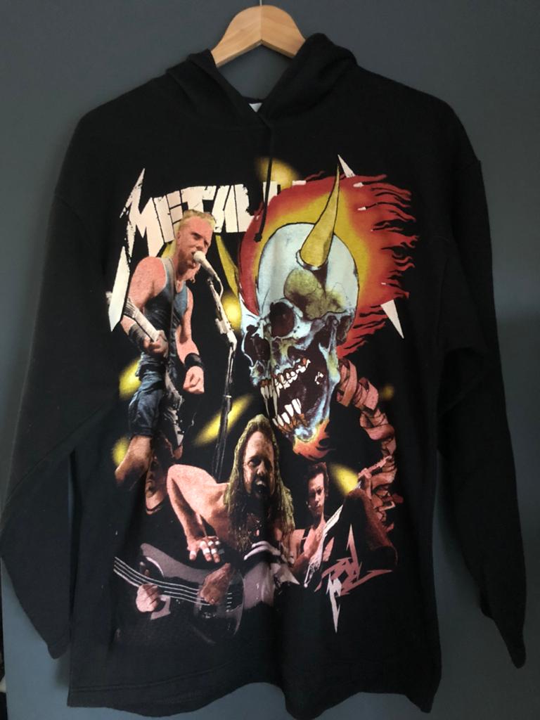 Metallica hoodie 90 er jaren XL. Italiaanse bootleg., Ophalen, Nieuw, Kleding
