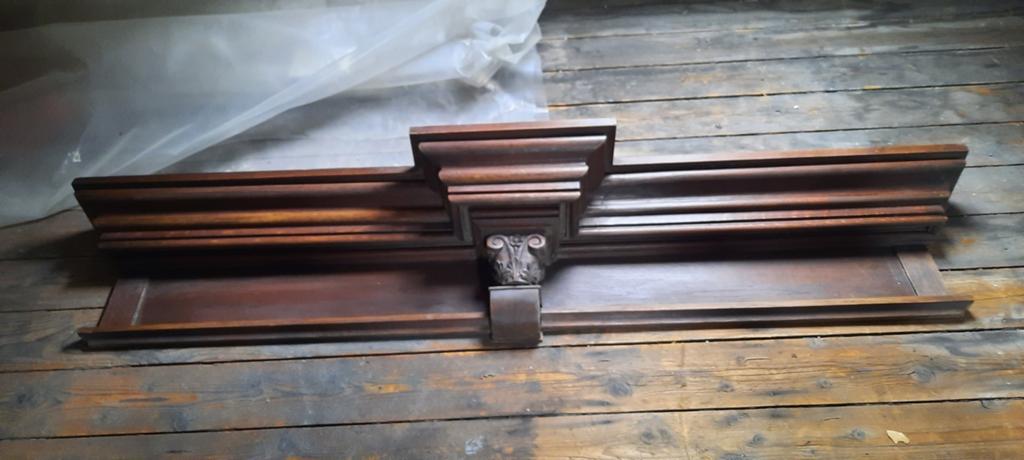 Wandplank Antiek, Antiek en Kunst, Antiek | Woonaccessoires, Ophalen of Verzenden