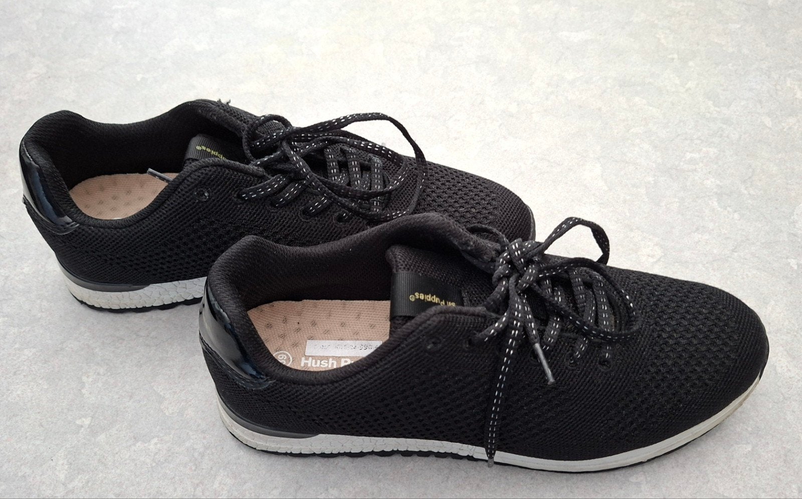 hush puppies, maat 39, z.g.a.n., Zwart, Ophalen of Verzenden, Hush Puppies, Sneakers of Gympen
