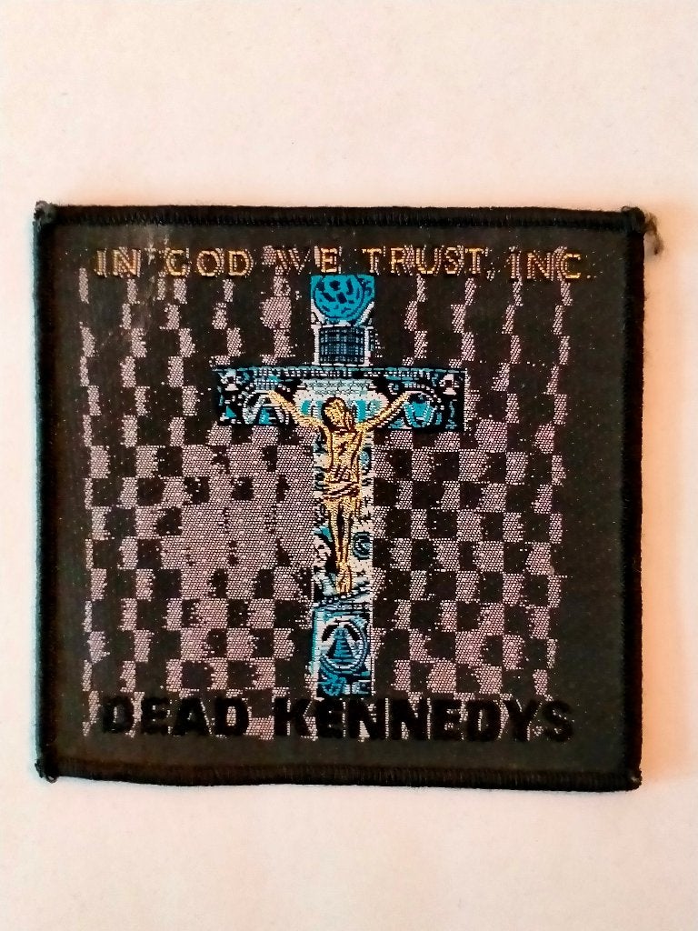 Dead Kennedys punk muziek kleding patch embleem, Verzamelen, Muziek, Artiesten en Beroemdheden, Gebruikt, Kleding, Verzenden
