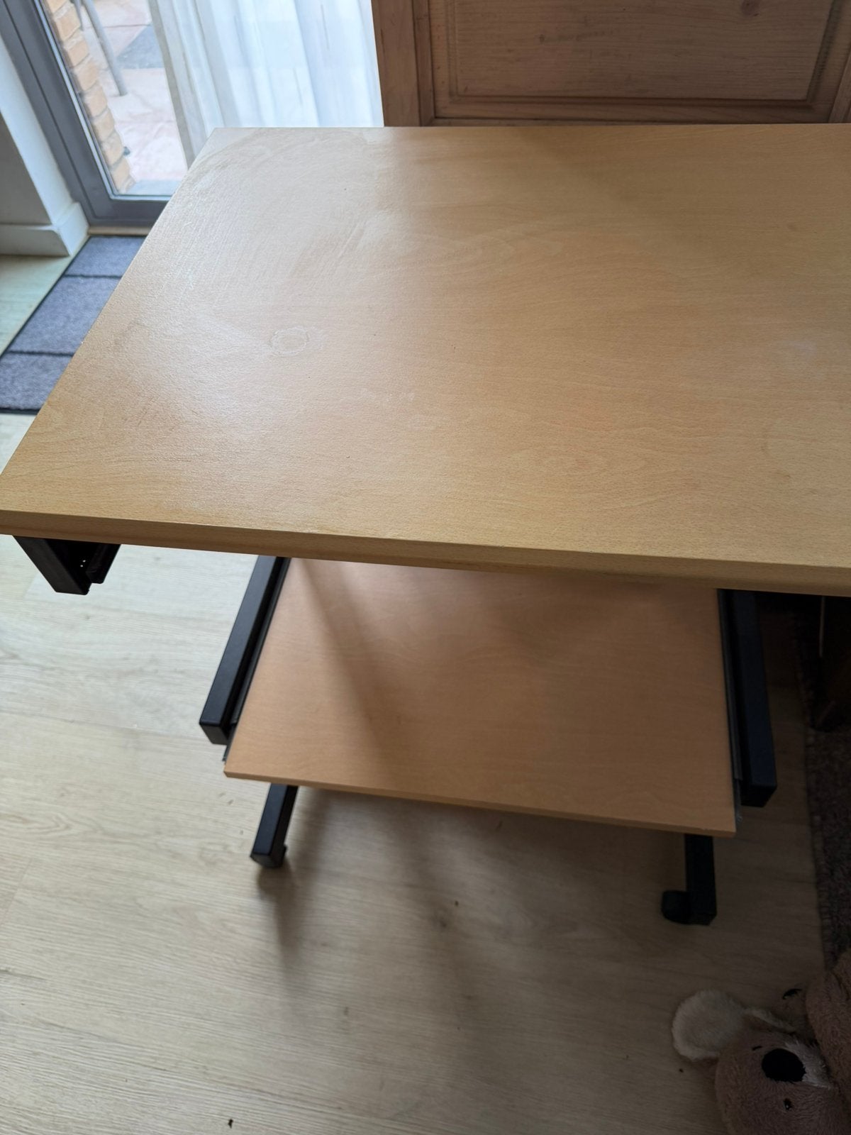 Kleine bureau / computer tafel, Huis en Inrichting, Ophalen, Gebruikt, 70 tot 120 cm, Minder dan 70 cm