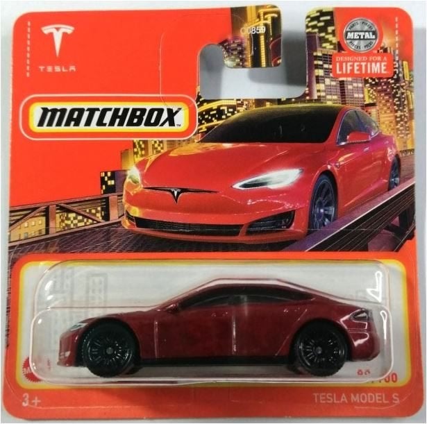 Matchbox Tesla Model S, Ophalen of Verzenden, Nieuw