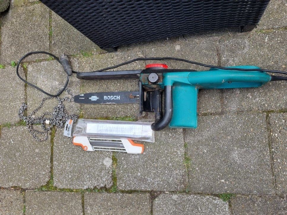 Kettingzaag, Bosch electrisch, Ophalen, Gebruikt, Overige typen