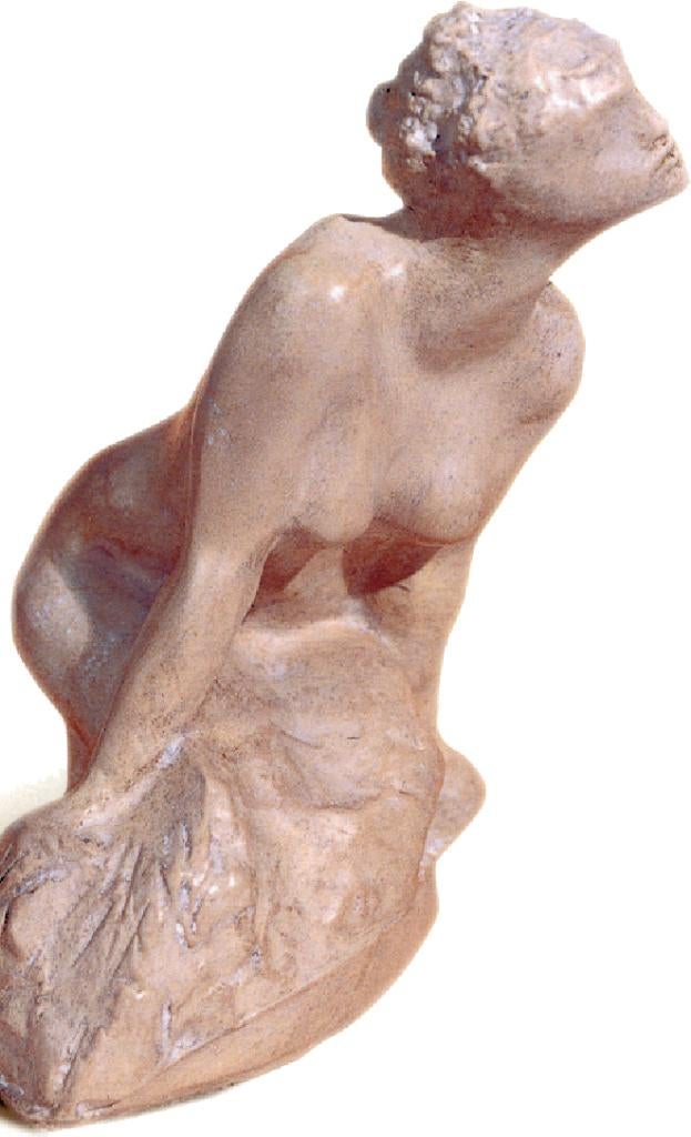 beeldje Rodin, Minder dan 20 cm, Gips, Ophalen of Verzenden, Beeld