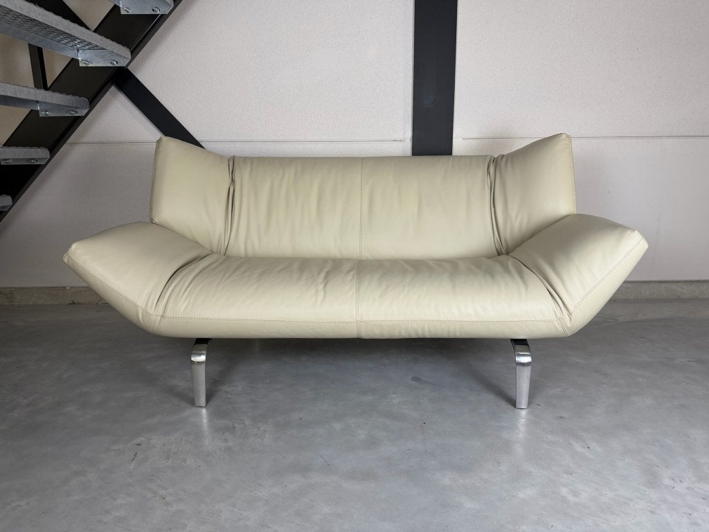Leolux Devon 2,5-zits bank – leder – nieuwstaat