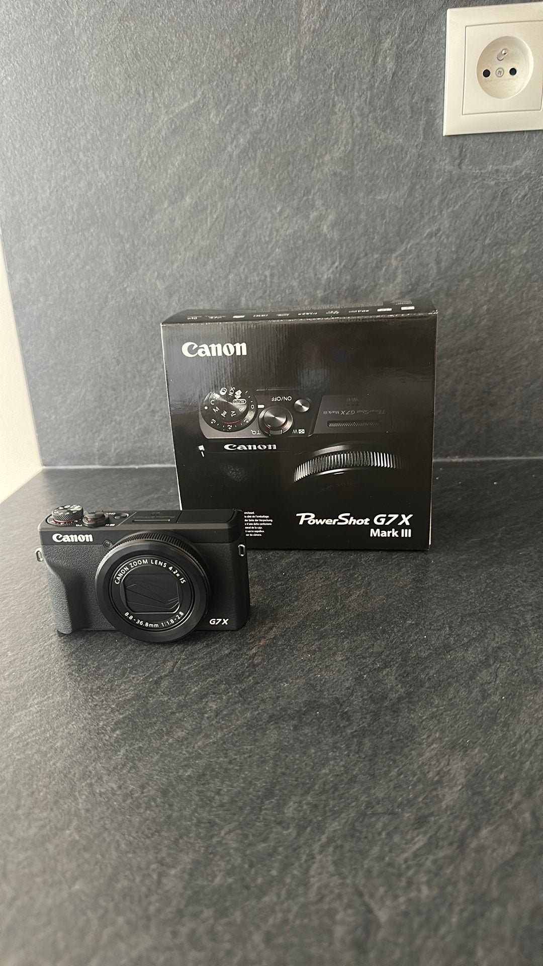 Cannon G7X Mark III, Audio, Tv en Foto, Fotocamera's Digitaal, Ophalen of Verzenden, Nieuw, Compact, Canon