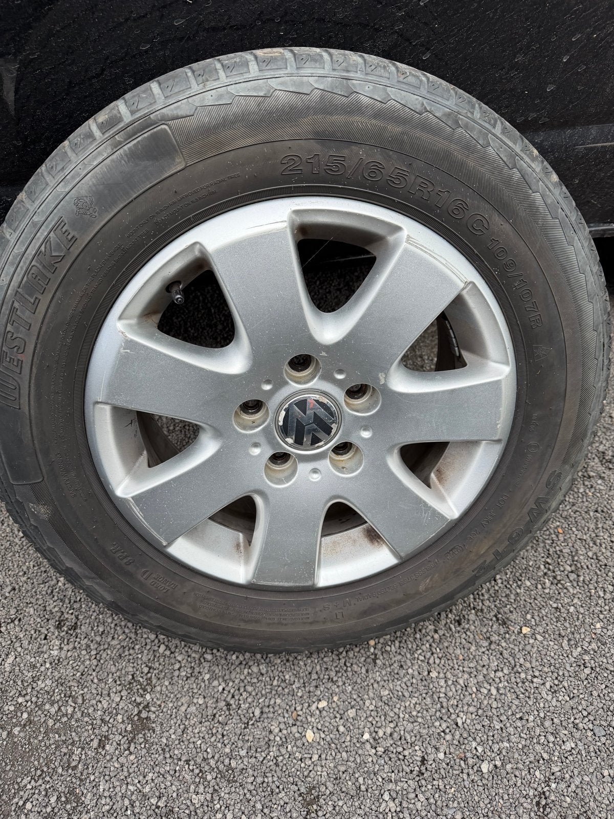 Velgen 16” VW Transporter met Westlake banden, Ophalen, 16 inch, Banden en Velgen, Bestelwagen
