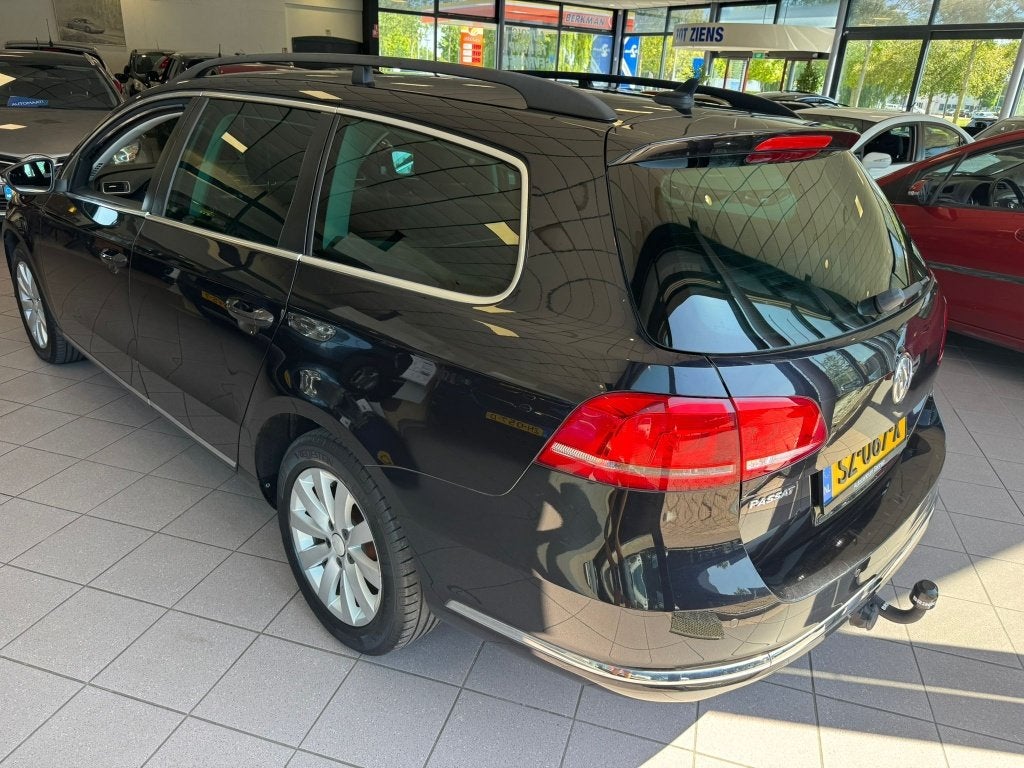 Volkswagen Passat Variant 1.4 TSI HighlAUTOMAAT BlM NAVI CRU, Auto's, Volkswagen, Euro 5, Stof, Gebruikt, Zwart
