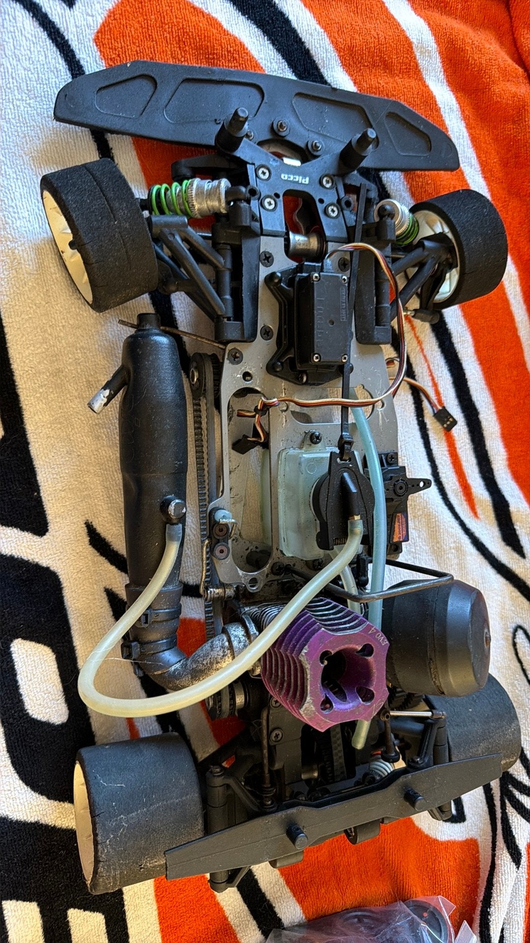 Picco 1/10 met mega motor nu voor de versamelaar 125,00, B, Gebruikt, Ophalen of Verzenden, A